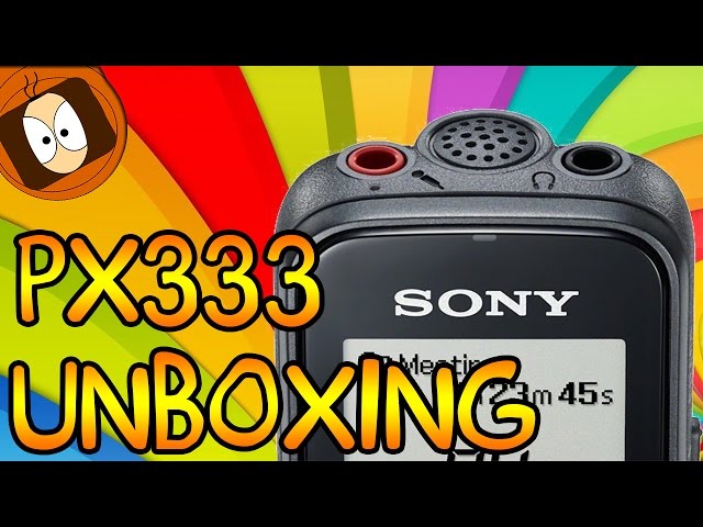 UNBOXING / REVIEW : SONY ICD-PX333 / MICRO MOTOVLOG ?
