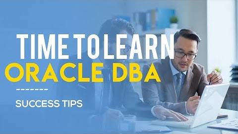 Time to Learn Oracle DBA completely ? 😇😐
