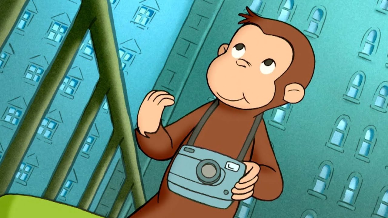 Curioso Come George 🐵 George scatta fotografie! 🐵Cartoni per Bambini 