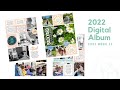 2022 Digital Year Book Week 23 using Ali Edwards Stories by the Month