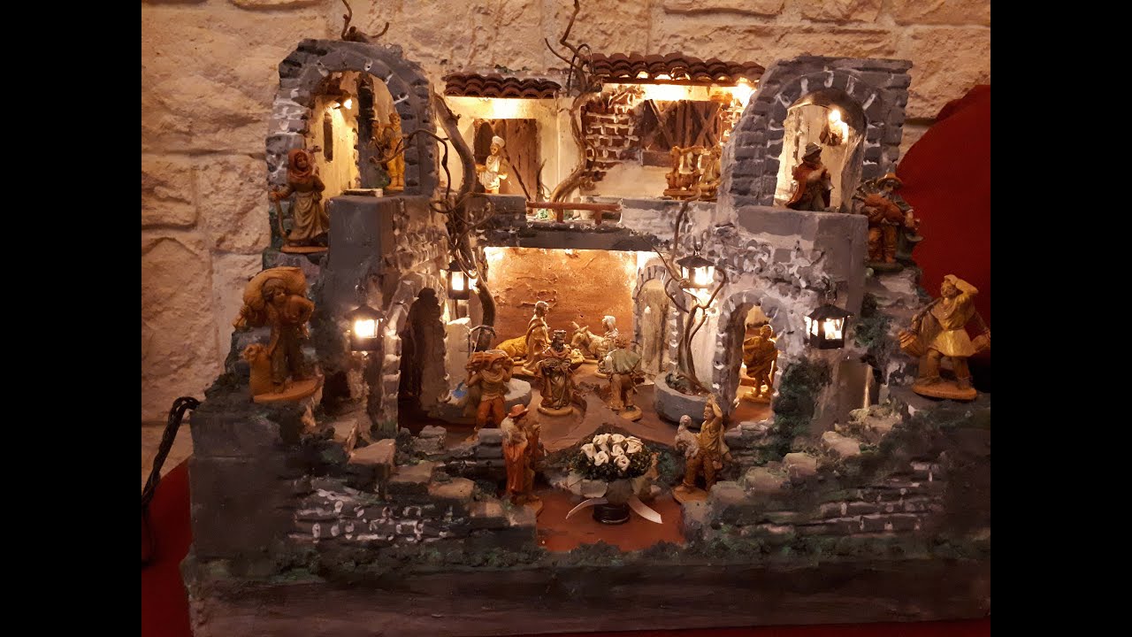 Statuine Per Presepe In Movimento Presepe in movimento - YouTube