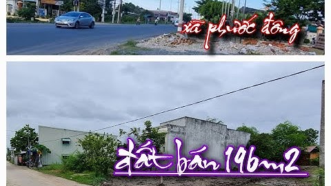 Đất bán 196m2 Thổ cư ấp 1 xã phước đông cần đước Long An.
