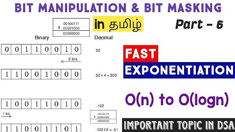 fast exponentiation | bit manipulation series | data structures and algorithms | Adi explains