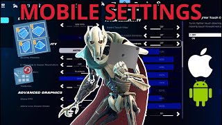 The Best 2026 Fortnite Mobile Settings 4 Finger Hud