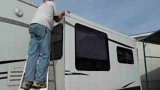 RV SLIDER SEAL REPLACE