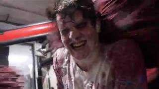 GOING THRU A CARWASH IN THE BED OF MY TRUCK! | KYLE CARTER
