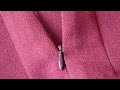 How to Sew an Invisible Zipper. Invisible Zipper Presser Foot Tutorial