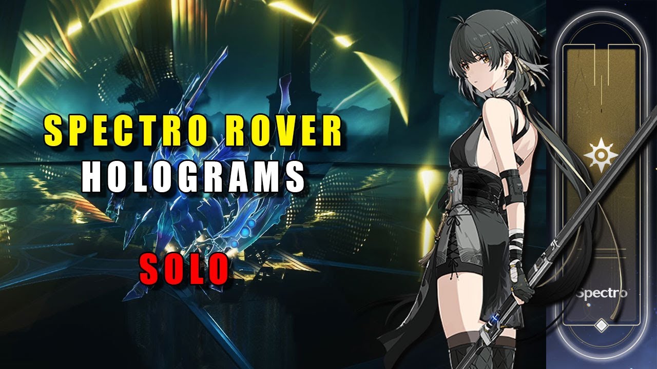 [Wuthering Waves] Spectro Rover Solos Hologram 6 with no UI - YouTube