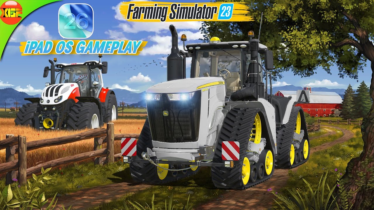 Farming Simulator 23 on New iOS iPadOS 26