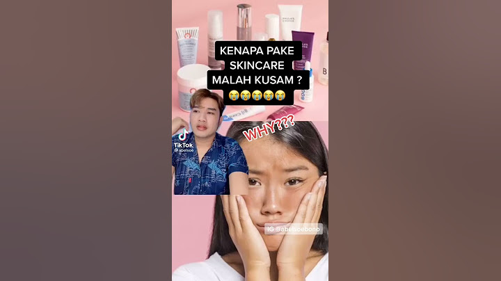 KENAPA PAKE SKINCARE MALAH BIKIN KULIT KUSAM ❓ || TIPS SKINCARE VIRAL TIKTOK #shorts
