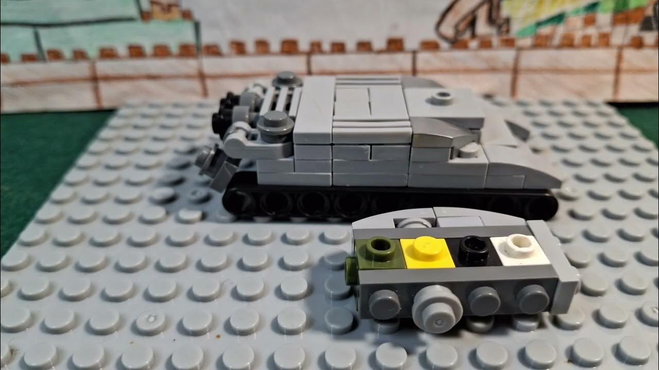 СамоделкаТ34-85 из Лего. Homemade T-34-85 from Lego - YouTube