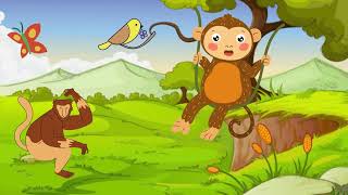 Playful Monkey - Learn with SR Videos (Kids & Entertainment) - Kids Poem