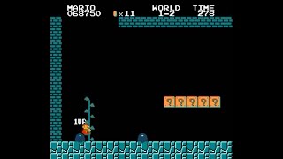 Super Mario Bros | Truco de las vidas infinitas | Nivel 1-2