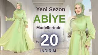 Yeni̇ Sezon Abi̇ye Modelleri̇nde %20 İndi̇ri̇m