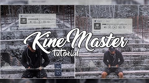 Cara Membuat Tamplet Music New Audio Editing Kinemaster TUTORIAL ANDROID