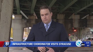 Infrastructure Coordinator visits Syracuse