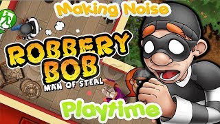 Robbery Bob - Man of Steal - Chapter 1 Making Noise Game Play Apple TV 4K App Review screenshot 2