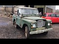 Dougs shed  land rover series 3