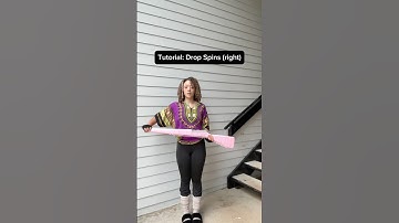 Drop spin tutorial 🏳️#colorguard