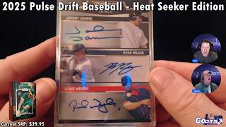 Celebrity Box Break | 2025 Pulse Drift Baseball - Heat Seeker Edition Net Worth