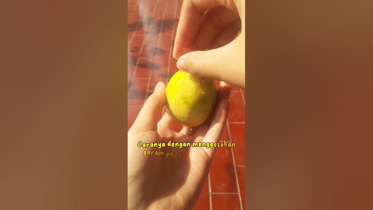 CARA MENGHILANGKAN RASA PAHIT PADA KULIT LEMON #tipslemontidakpahit#penyebablemonpahit