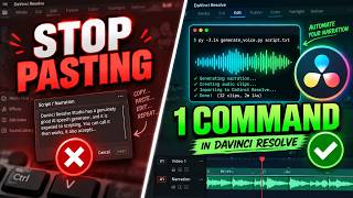 Stop Copy-Pasting Your Narration Into DaVinci Resolve