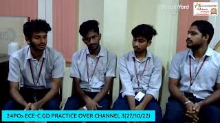 24POs ECE-C GD PRACTICE OVER CHANNEL 3(27/10/22)