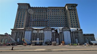 Detroit Walking. Corktown Neighborhood