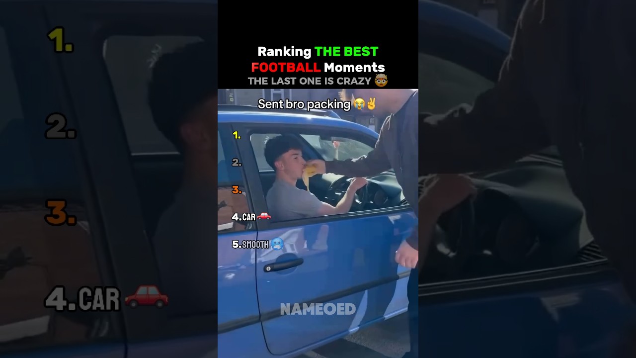 Ranking The Best Football Moments 🥶🔥