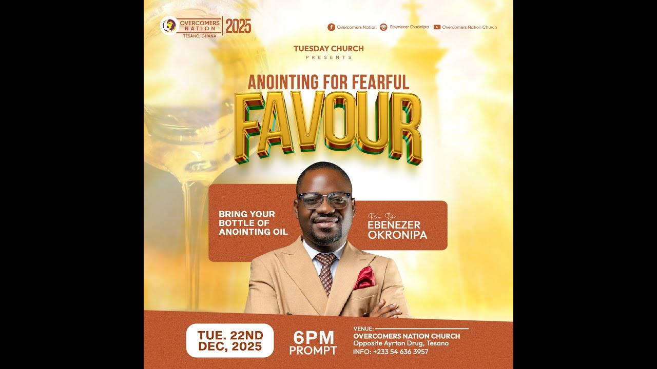 TUESDAY CHURCH| TEACHING AND MIRACLE SERVICE |