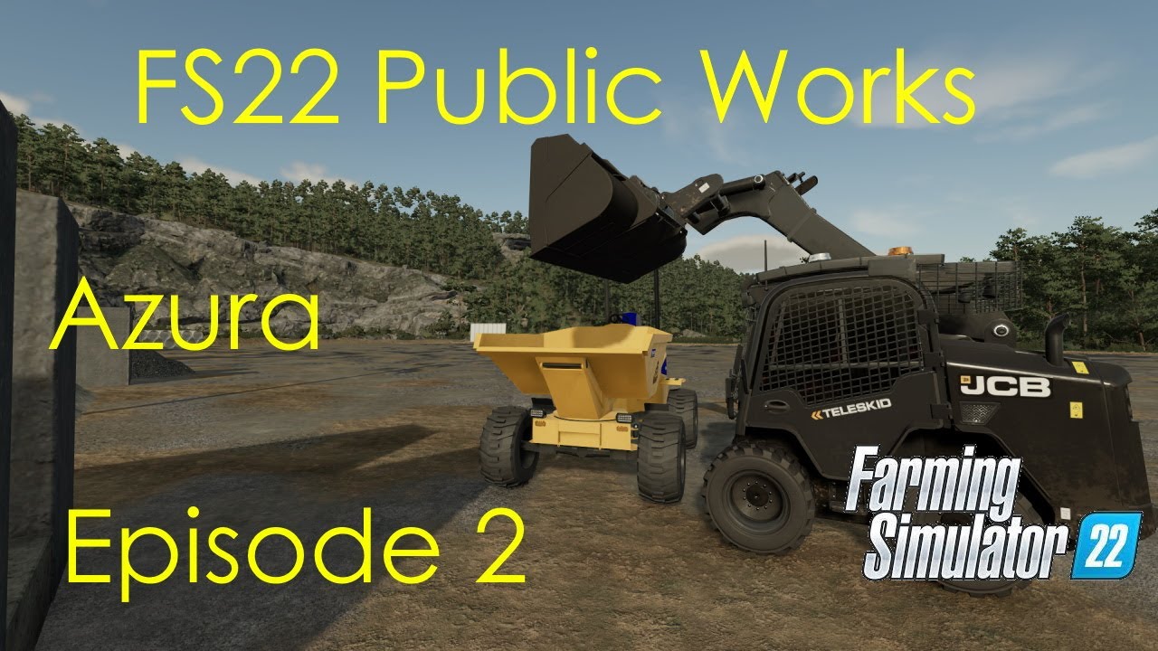 Trying to make the most money! -- FS22 Public Works Azura ...