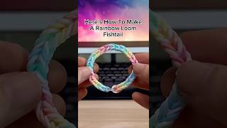 Easy Rainbow Loom Fishtail Tutorial #rainbowloom #tutorial #fishtail