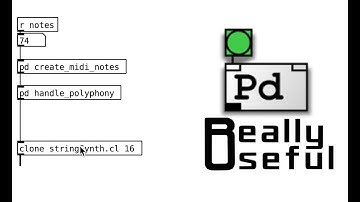 PureData tutorials - rich synthesis (7) - Synth Strings