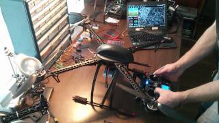 APM 2.5 Arducopter Quad (F750) Initial Setup