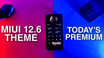 MIUI 12.6 THEME NEW SYSTEM Ui | Today