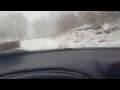 Jeep Renegade driving in blizzard of 2016