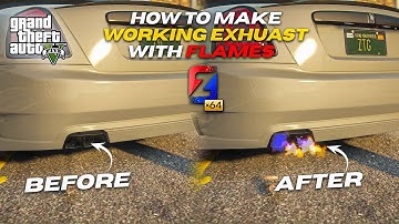 HOW TO ADD WORKING EXHUAST WITH FLAMES TO A CAR WITH ZMODELER 3 | BY ZTG