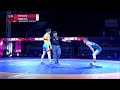 Round 2 GR - 67 kg: N. KYZYROV (KAZ) v. A. ISMAILOV (KGZ)