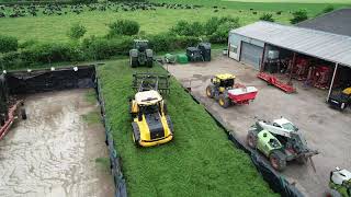 1st cut silage at chris martin 2020 (4k)