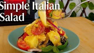 Simple Italian Salad | Простой Итальянский Салат | Простий Італійський Салат  Insalata Facile Estiva