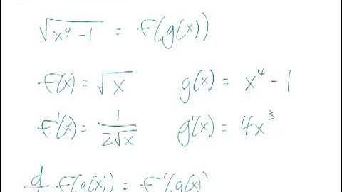 Derivatives Part 3 (Chain Rule Example 2)