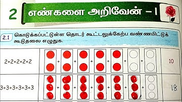 எண்களை அறிவேன் -1  3rd Maths Malar Workbook Term2 Unit2 Answers 2025-26 @illanthendral7 