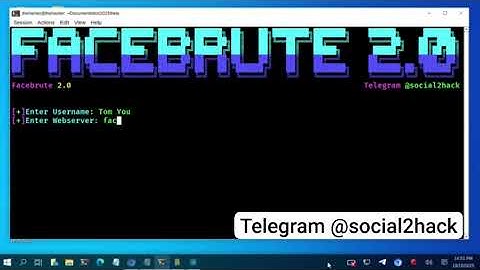 Facebrute v2.0 - The Hacker