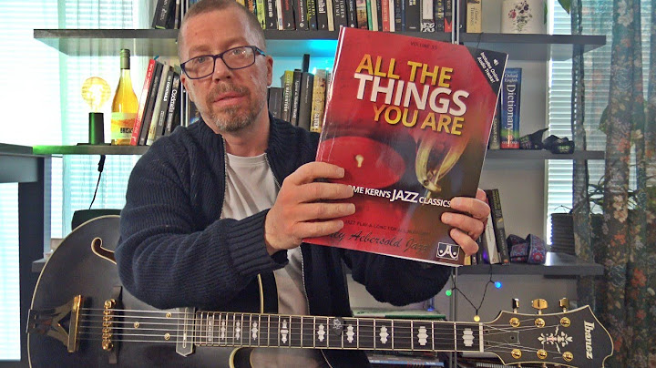 All the Things You Are Acoustic version - Acoustic performance video thumbnail