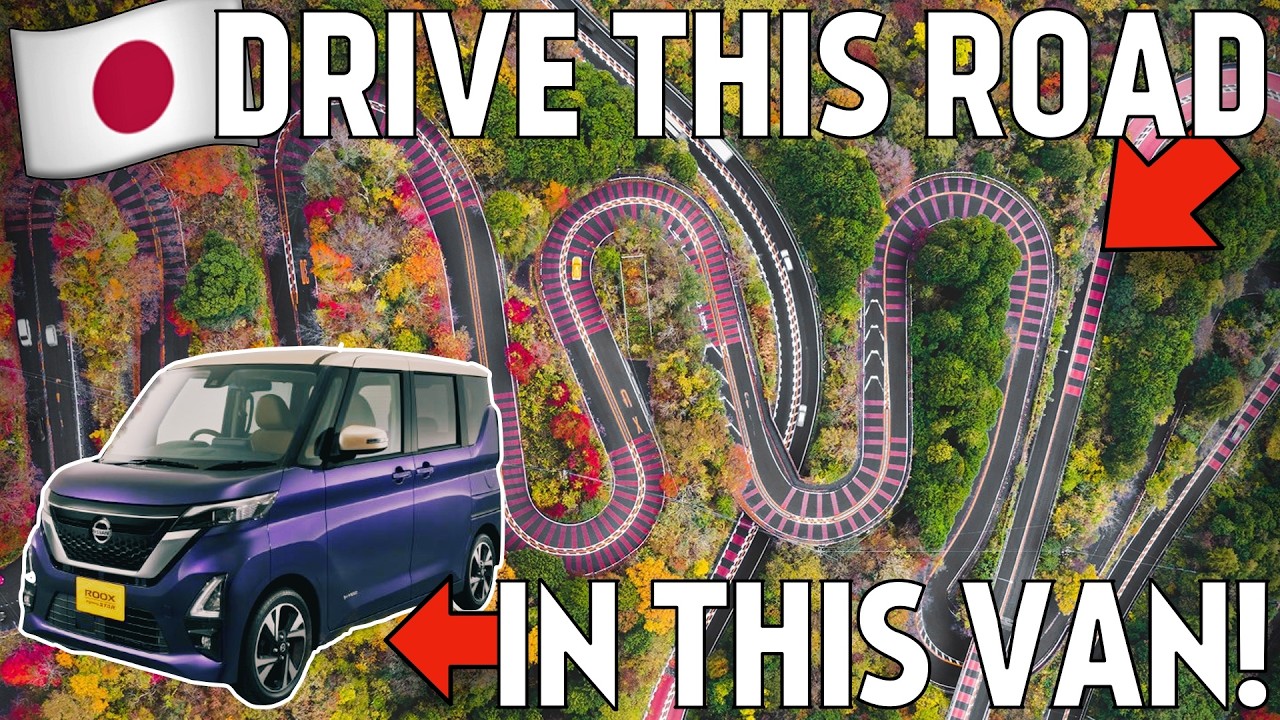 I Drove Japan's Most Epic Road in a 63HP Kei Van - YouTube