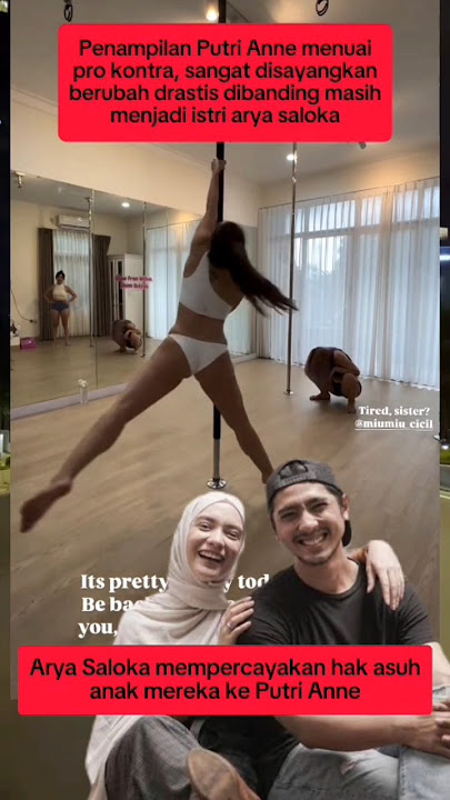 Penampilan Putri Anne sejak berpisah dari Arya Saloka #aryasaloka