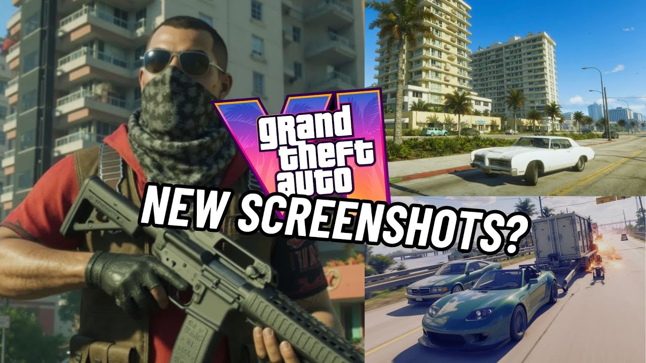GTA 6 NEWS: NEW GAMEPLAY SCREENSHOTS - YouTube