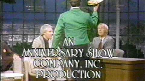 Tonight Show Johnny Carson 19th Anniversary WTVG 13, Sept 27 1981 w/commercials