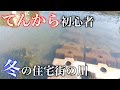 真冬のテンカラ釣り ただいま特訓中