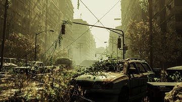 Ingame of my apocalypse environment render with Unreal Engine 4.25